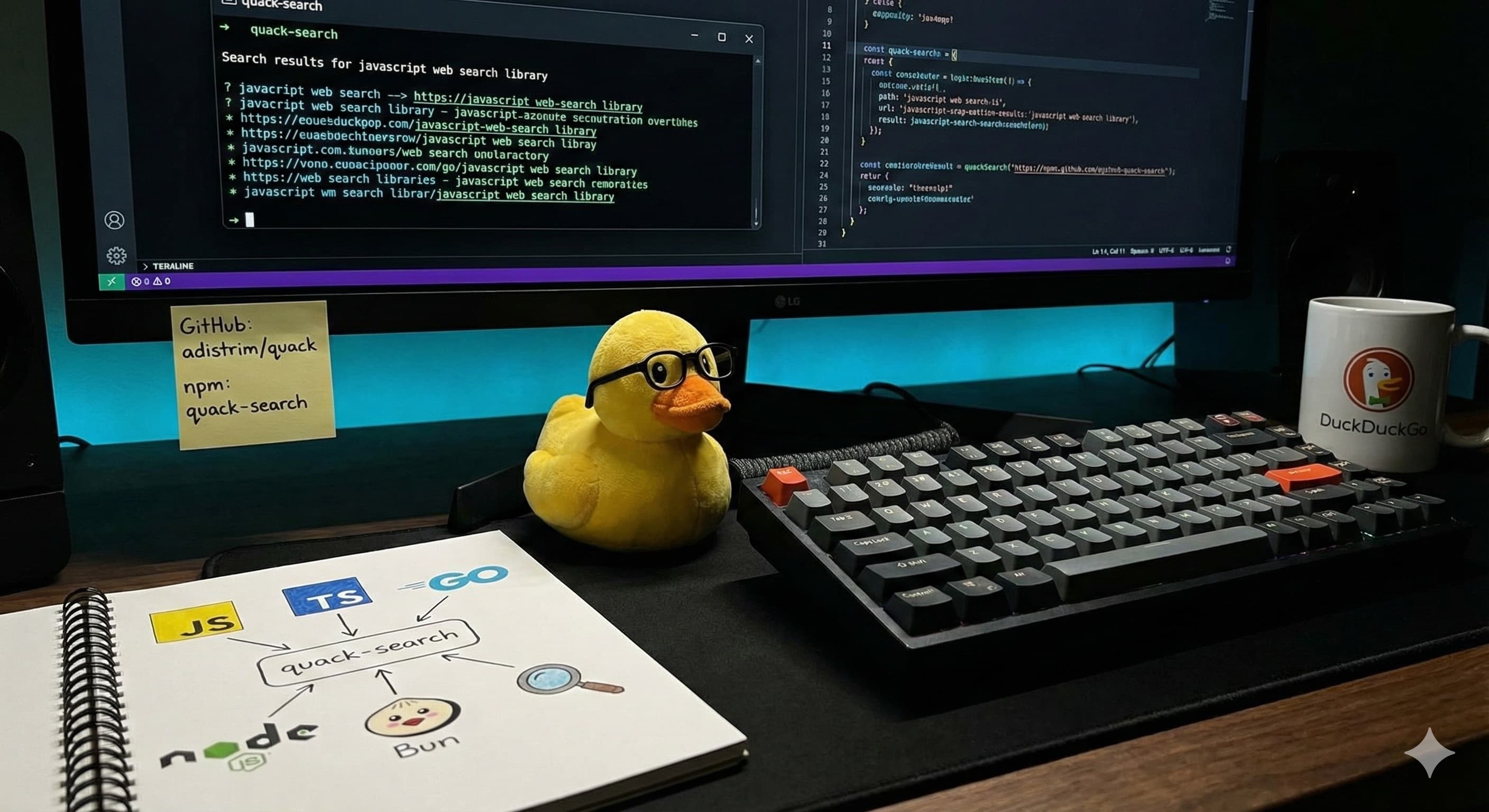 Why I built a web search library